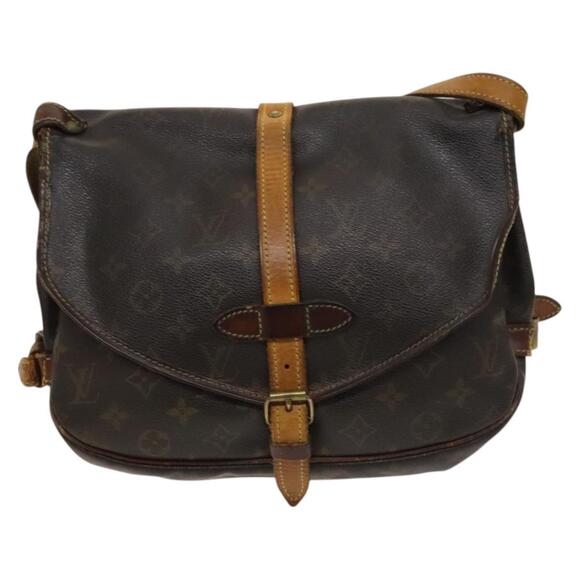 LOUIS VUITTON Monogram Saumur 30 Shoulder Bag M42256 - Picture 2 of 13
